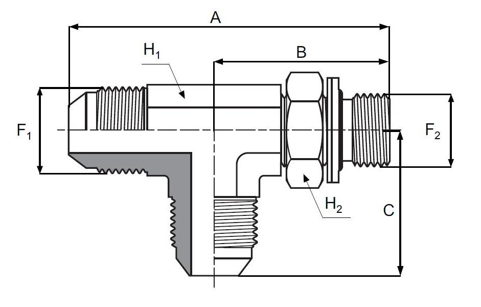 Trišakio JIC-JIC-Metrinis schema